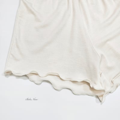 bebe nine25  (65cm-115cm) 3色彈力木耳邊打底褲8