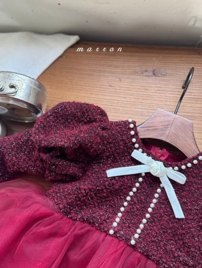 Marron 79｜(free) 蝴蝶結玫瑰花別針2