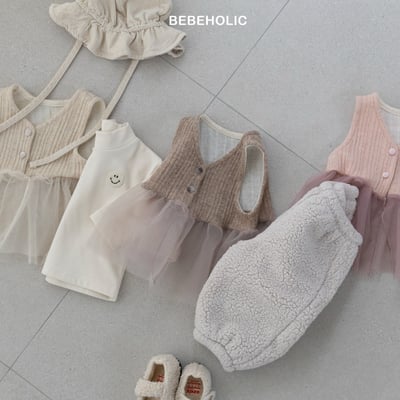 Bebe holic14｜(3m-18m) 壓紋薄紗背心22
