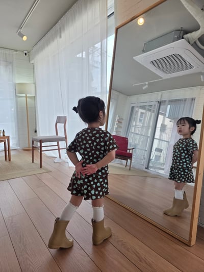 Color24｜(75-115cm) 愛心滿版印花套裝6