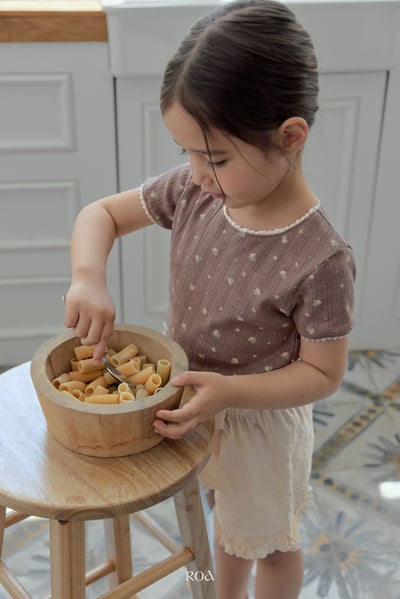 ROA25｜(6m-18m) 2色蕾絲滾邊碎花上衣16