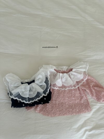 Bloom.b51｜(0m-7y) 蕾絲領印花上衣4