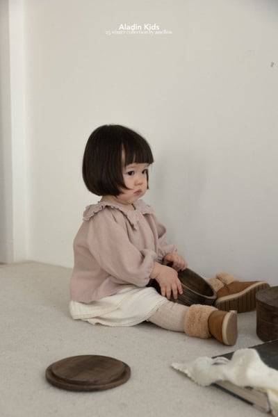 ALADIN17｜(75cm-114cm) 蕾絲領襯衫13