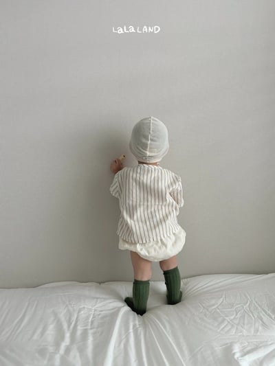 lala land27｜(3m-18m) 2色條紋襯衫3