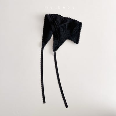 my_bebe10｜(free) 蕾絲滾邊頭巾8