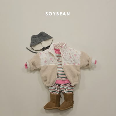Soybean64｜(75cm-118cm) 條紋撞色休閒套裝16