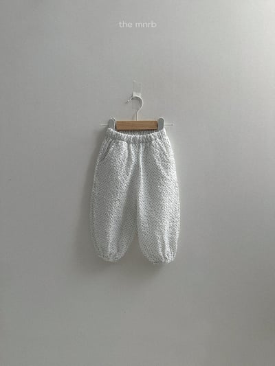 MiniRobe12｜(70-110) 抓皺波點縮口褲3