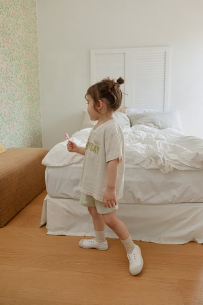 onu15｜(70cm-115cm) 網眼撞色短褲10