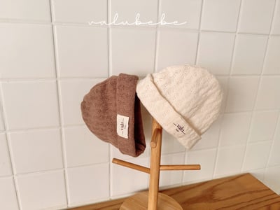 Valubebe64｜(65-90) 針織反摺帽1