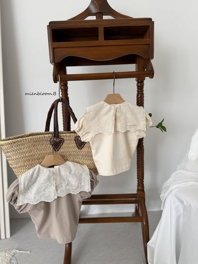 Bloom.b16｜(55cm-118cm) 蕾絲翻領上衣8