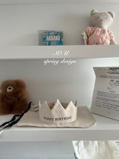 SO.U01｜(free) 皇冠生日帽6