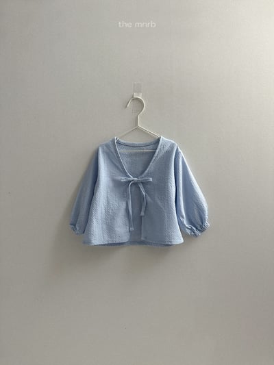 MiniRobe39｜(70-110) 簡約綁帶外套10