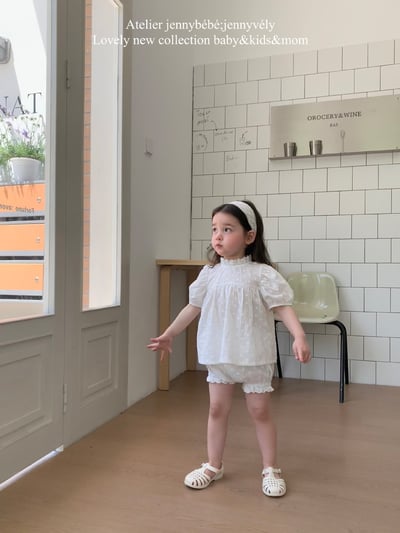 JE14｜(80-120cm) 刺繡小花套裝19