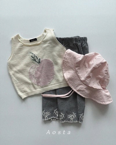 AOSTA34｜(6m-5y) 2款針織水果背心14