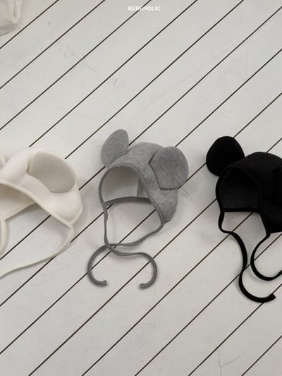 Bebe holic01｜(3m-18m) 米奇綁帶帽9