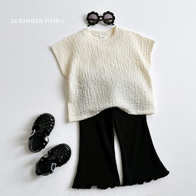 vivid27｜(78cm-125cm) 4款素色泡泡皺摺套裝24