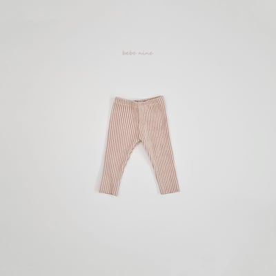bebe nine24 (65cm-115cm) 3色保暖羅紋緊身褲9