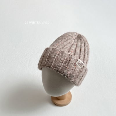 vivid109｜(free) 針織反褶毛帽5