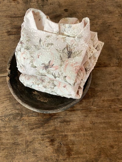 Anne Shirley29｜(3m-18m) 3色古典玫瑰花卉洋裝包屁18