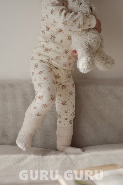 GURU GURU22｜(6m-24m) 2色碎花家居套裝10