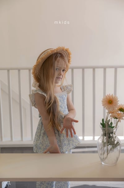 M-KIDS47｜(65-115cm) 蕾絲草帽13