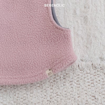 Bebe holic34｜(free) 羊羔毛素面背心18