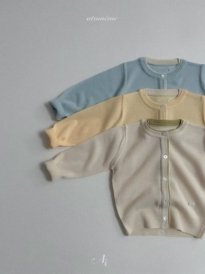 Atomeme22｜(70-110) 撞色針織開襟外套15