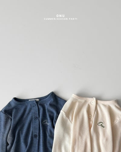 onu34｜(70cm-115cm) 羅紋開襟外套9