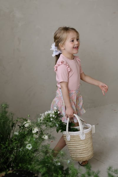 FLO16｜(75-140) 荷葉肩邊上衣13