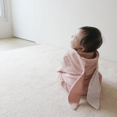 LEMONADE08｜(55cm-85cm) 3色小兔連帽連身衣9