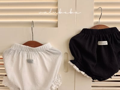 Valubebe 36｜(65-80cm) 壓花蕾絲燈籠褲3