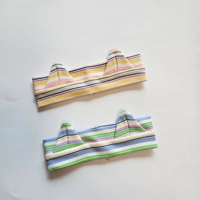 1st blue18｜(~93-118cm) 條紋貓耳髮帶14