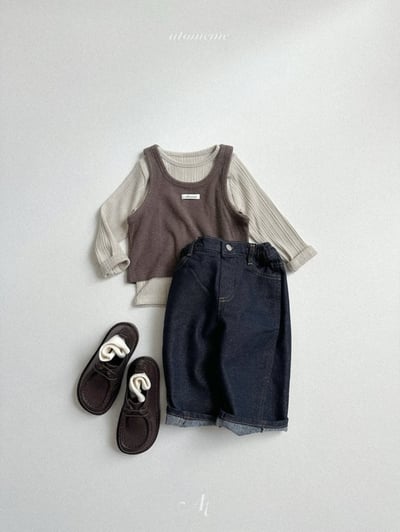 Atomeme34｜(70cm-110cm) 剪裁牛仔褲5