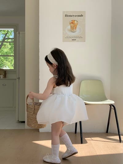 JE38｜(66-120cm) 無袖蕾絲花邊包屁衣/洋裝11