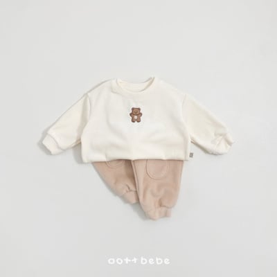 Oottbebe08｜(1y-7y) 絲絨小熊上衣17
