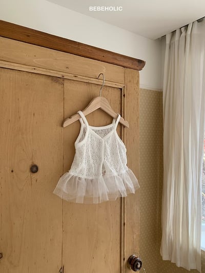 Bebe holic50｜(Free) 蕾絲吊帶裙背心12