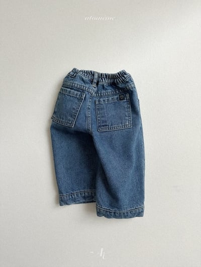 Atomeme30｜(70cm-110cm) 經典剪裁牛仔褲9