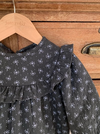 JE631｜(66cm-90cm) 花卉鋪棉綁帶包屁衣24