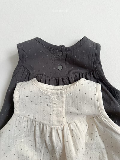 MiniRobe42｜(70-110) 印花傘狀無袖上衣2