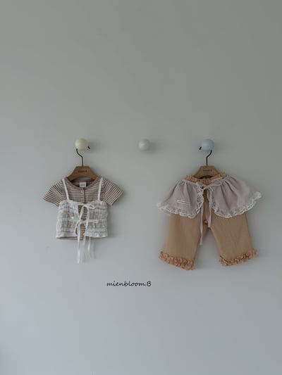 Bloom.b31｜(55cm-118cm) 花邊直筒長褲9