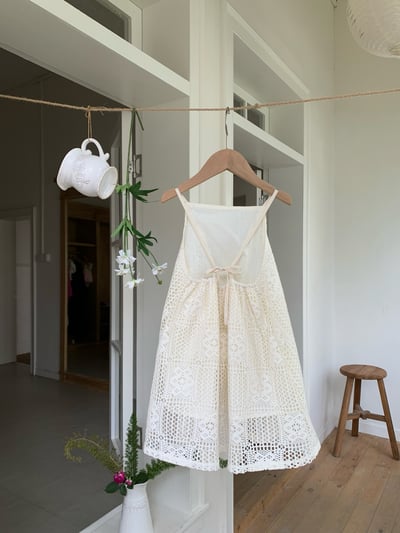 JE08｜(66-120cm-mom) 鈎花挖背包屁衣/洋裝10