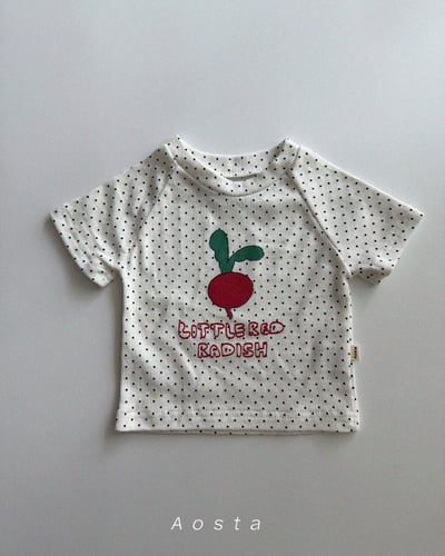 AOSTA29｜(6m-5y) 2款小蘿蔔圓領上衣4