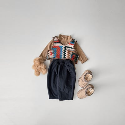 onu 31｜(70cm-115cm) 冬季簡約直筒褲6