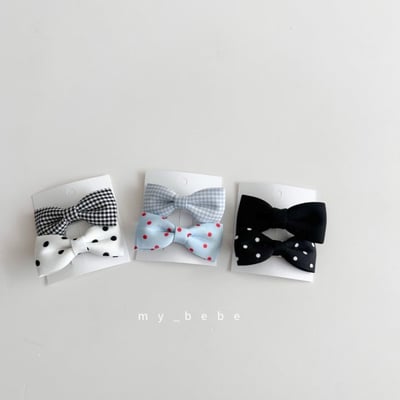 my_bebe08｜(free) 蝴蝶結髮夾9