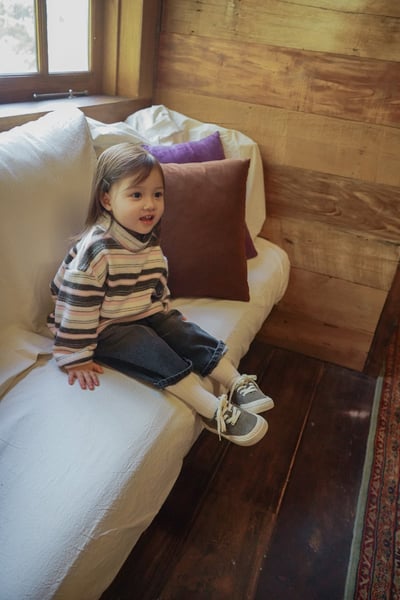 onu 45｜(70cm-115cm) 磨毛多條紋上衣22