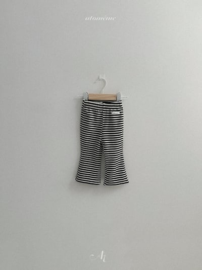 Atomeme08｜(70-110) 條紋小喇叭褲12