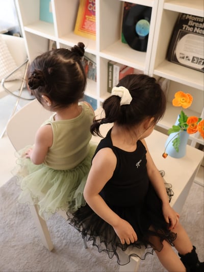 Color09｜(75-115cm) 蝴蝶結印花背心9