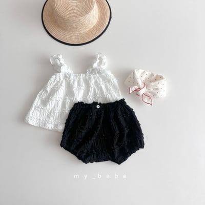 my_bebe14｜(58-72cm) 花邊層次燈籠褲6