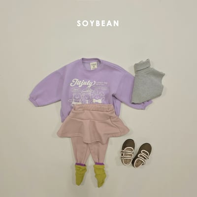 Soybean80｜(75cm-118cm) 插畫印花休閒上衣12