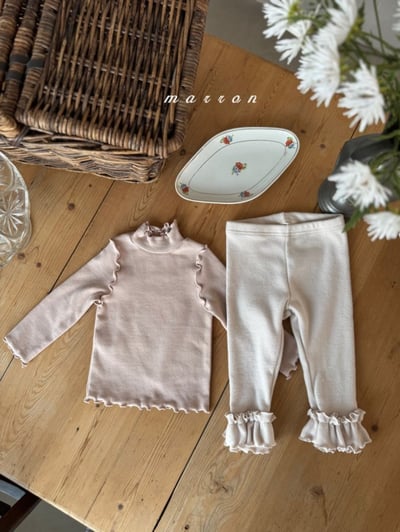 Marron 07｜(1y-6y) 經典捲邊上衣7